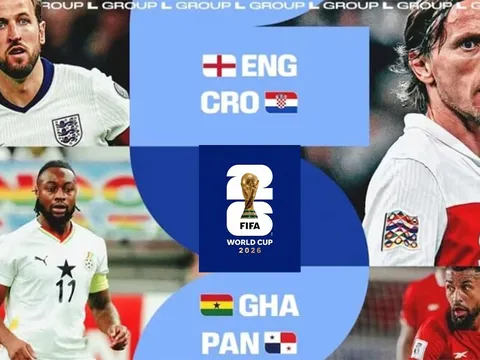 Nhận định, dự đoán bảng L - World Cup 2026: ĐT Anh chiếm ưu thế, Croatia gây bất ngờ lớn