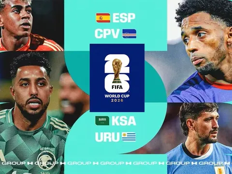 Nhận định, dự đoán bảng H World Cup 2026: Tây Ban Nha thị uy sức mạnh, Uruguay thận trọng