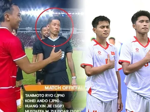 Danh tính trọng tài FIFA thổi phạt đền tranh cãi, đẩy U19 Việt Nam vào 'cửa tử' ở giải U19 Đông Nam Á