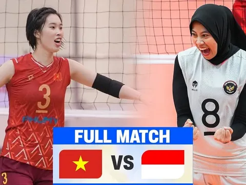 TRỰC TIẾP bóng chuyền nữ Việt Nam hôm nay 8/6 - Link xem trực tiếp bóng chuyền Việt Nam vs Indonesia
