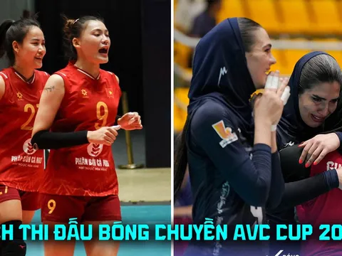 Lịch thi đấu bóng chuyền AVC Cup 2026 mới nhất 10/6 - Lịch trực tiếp bóng chuyền nữ Việt Nam vs Iran