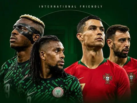 TRỰC TIẾP bóng đá Bồ Đào Nha vs Nigeria - Giao hữu trước World Cup 2026: Ronaldo thiết lập kỷ lục?