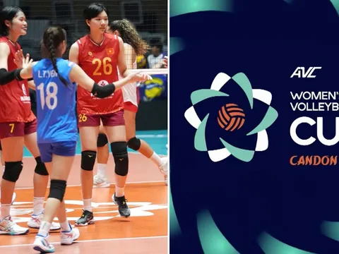 Bảng xếp hạng AVC Cup 2026 mới nhất 10/6: Tuyển bóng chuyền nữ Việt Nam mất ngôi đầu trước đại chiến