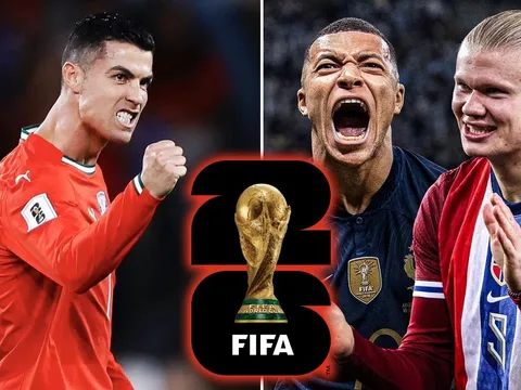 Dàn ứng viên Vua phá lưới World Cup 2026 lộ diện: Haaland, Mbappe thách thức Ronaldo, Messi?