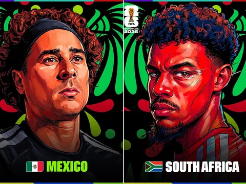 Dự đoán tỷ số Mexico vs Nam Phi, 2h ngày 12/6 - Nhận định bóng đá World Cup 2026