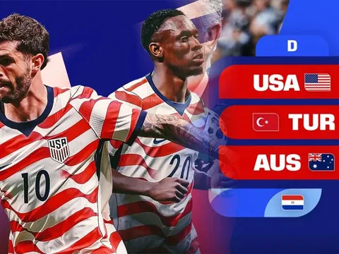 Lịch thi đấu VCK World Cup 2026 mới nhất (bảng D) - Lịch phát sóng World Cup 2026 trên VTV
