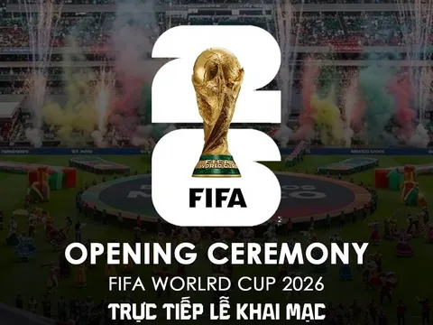 Link xem trực tiếp Lễ khai mạc World Cup 2026 0h ngày 12/6 - Trực tiếp bóng đá Mexico vs Nam Phi