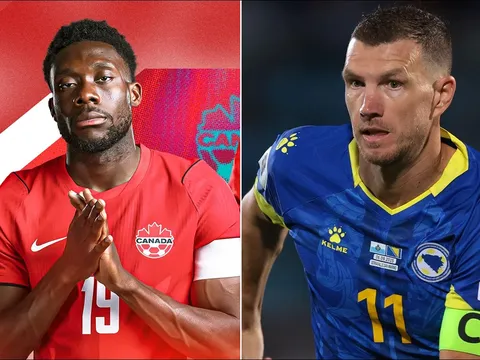Kết quả bóng đá World Cup hôm nay 12/6: Alphonso Davies gây thất vọng, Bosnia đại thắng Canada?