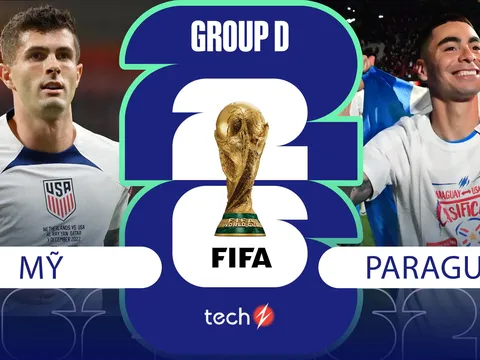 Dự đoán tỷ số, kết quả Mỹ vs Paraguay, 08h00 ngày 13/6 - World Cup 2026: Chủ nhà gây thất vọng lớn?
