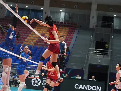 Thua đau Kazakhstan, bóng chuyền nữ Việt Nam trả giá đắt ở AVC Cup 2026