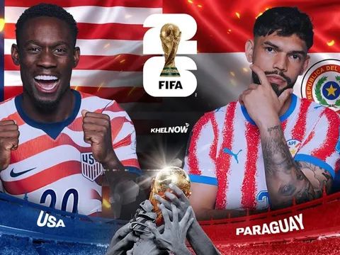 Xem trực tiếp bóng đá Mỹ vs Paraguay ở đâu, kênh nào? Link xem trực tiếp World Cup 2026 trên VTV