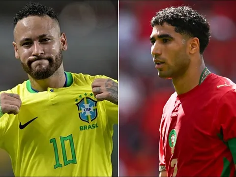Kết quả bóng đá Brazil vs Ma Rốc - World Cup 2026: Neymar gây thất vọng, Hakimi nhấn chìm Vinicius?
