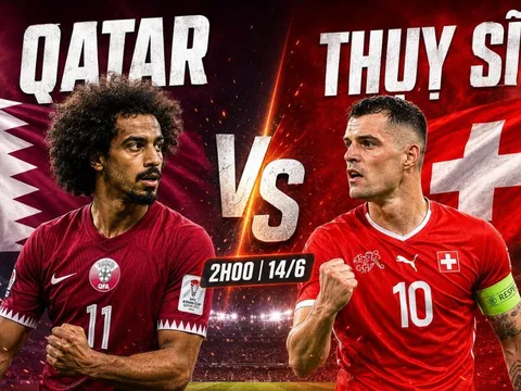 Kết quả bóng đá Qatar vs Thụy Sĩ - World Cup 2026: Đại diện châu Á tạo địa chấn, Xhaka gây thất vọng