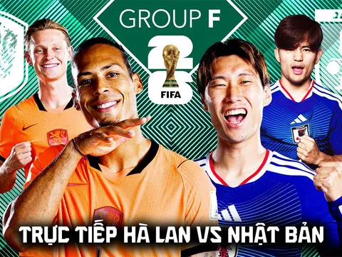 Trực tiếp bóng đá Hà Lan vs Nhật Bản 3h ngày 15/6 - World Cup 2026: Châu Á viết tiếp lịch sử