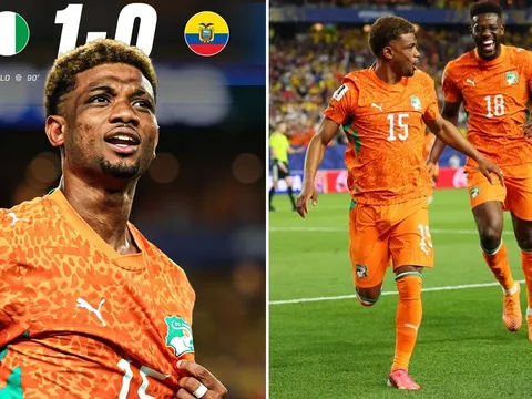 Bờ Biển Ngà vỡ òa với bàn thắng phút cuối, sao trẻ Man United đi vào lịch sử World Cup