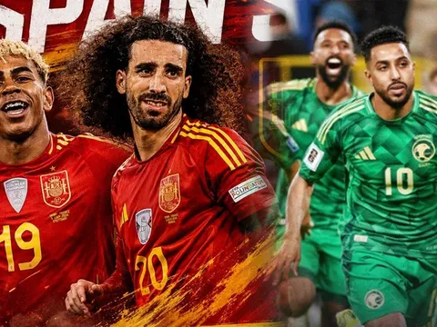 Lịch thi đấu bóng đá bảng H World Cup 2026 mới nhất: Tây Ban Nha 'nhấn chìm' Cabo Verde; Saudi Arabia gây sốt?