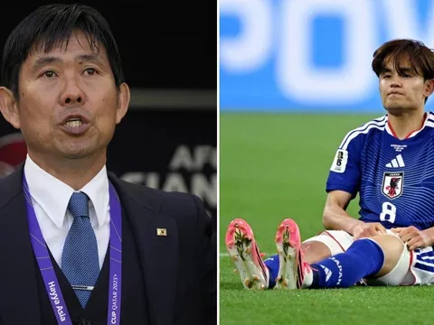 Rời sân bằng xe lăn, thêm một trụ cột ĐT Nhật Bản nguy cơ sớm chia tay World Cup 2026