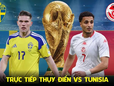 Trực tiếp bóng đá Thụy Điển vs Tunisia 9h ngày 15/6 - World Cup 2026: Gyokeres nhấn chìm Tunisia?