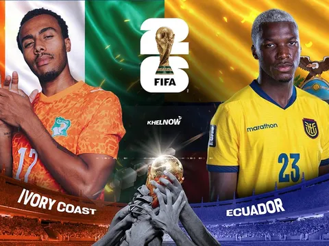 Xem trực tiếp bóng đá Bờ Biển Ngà vs Ecuador ở đâu, kênh nào? Link xem trực tiếp World Cup 2026 HD