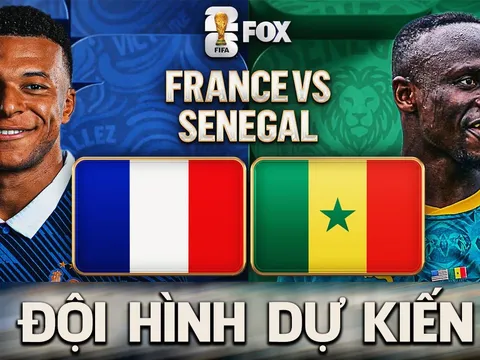 Dự đoán đội hình Pháp vs Senegal 2h ngày 17/6 - Nhận định bóng đá World Cup 2026: Mbappe xuất trận