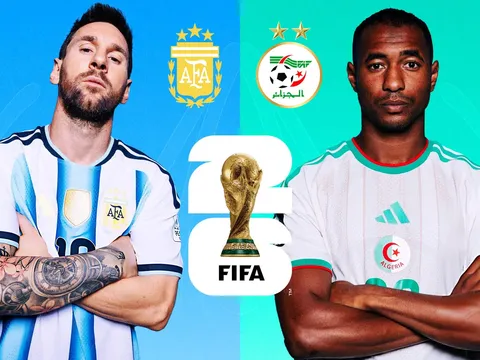 Nhận định, dự đoán tỉ số Argentina vs Algeria (08h00 ngày 17/6): Messi và nhà vô địch khởi đầu thuận lợi?