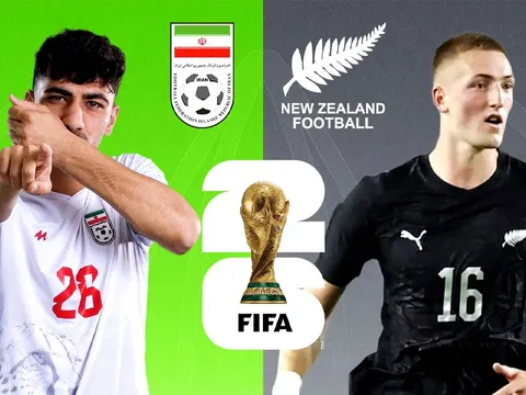 Nhận định bóng đá Iran vs New Zealand 8h00 ngày 16/6 - World Cup 2026: Iran vượt khó trên đất Mỹ