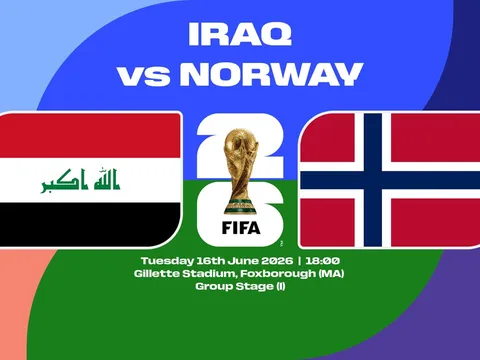 Nhận định Iraq vs Na Uy (05h00 ngày 17/6): Haaland lĩnh xướng chiến thắng?