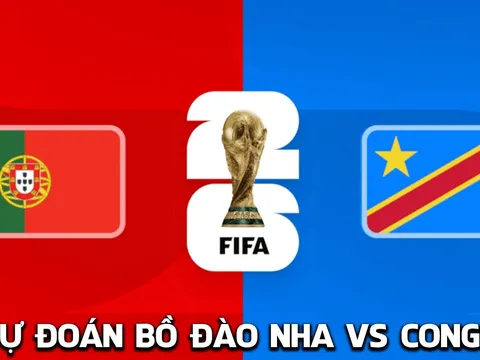 Dự đoán tỷ số, kết quả Bồ Đào Nha vs Congo, 0h ngày 18/6 - World Cup 2026: Ronaldo lập kỷ lục