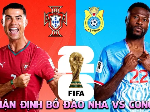 Nhận định bóng đá Bồ Đào Nha vs Congo, 0h ngày 18/6 - World Cup 2026: Messi gọi, Ronaldo trả lời?