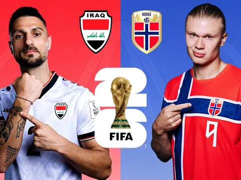 Nhận định bóng đá Iraq vs Na Uy - World Cup 2026: Erling Haaland bị lu mờ, đại diện châu Á gây sốt?