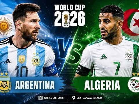 Dự đoán kết quả, tỷ số Argentina vs Algeria - Bảng J World Cup 2026: Messi nhận trái đắng