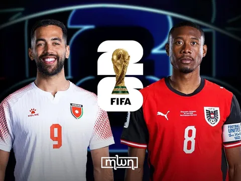 Trực tiếp bóng đá Áo vs Jordan, 11h ngày 17/6 - Link xem trực tiếp World Cup 2026 trên VTV3 FULL HD