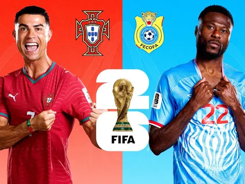 Trực tiếp bóng đá Bồ Đào Nha vs CHDC Congo, 0h ngày 18/6 - Link xem trực tiếp World Cup 2026 FULL HD