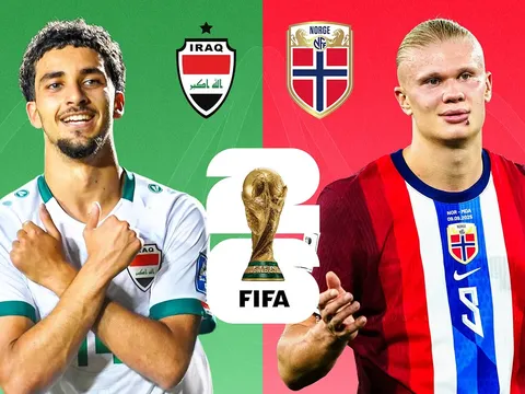 Xem trực tiếp bóng đá Iraq vs Na Uy ở đâu, kênh nào? Link xem trực tiếp World Cup 2026 trên VTV3 HD