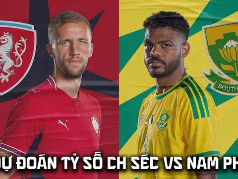 Dự đoán kết quả, tỷ số CH Séc vs Nam Phi - World Cup 2026: Đại diện châu Phi 'lực bất tòng tâm'
