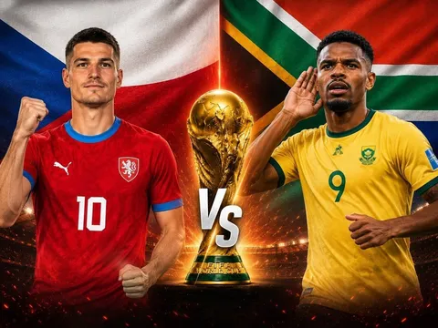 Dự đoán kết quả, tỷ số CH Séc vs Nam Phi - World Cup 2026: Siêu máy tính gây tranh cãi