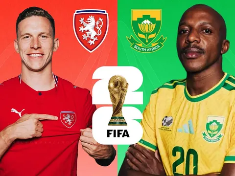 Nhận định bóng đá CH Séc vs Nam Phi - World Cup 2026: Đại diện châu Phi chính thức bị loại sớm?