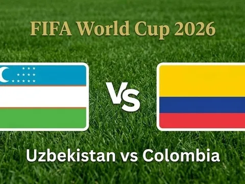TRỰC TIẾP bóng đá Colombia vs Uzbekistan, 09h00 ngày 18/6 - Link xem trực tiếp World Cup 2026 trên VTV