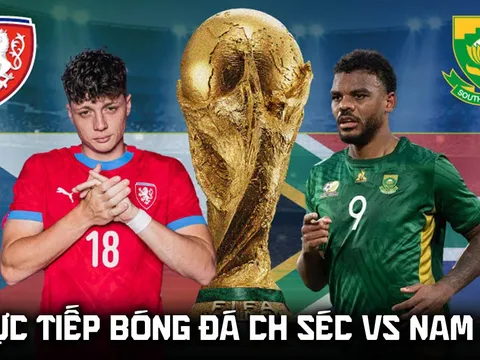 Link xem TRỰC TIẾP bóng đá CH Séc vs Nam Phi - VTV trực tiếp World Cup 2026 hôm nay 18/6