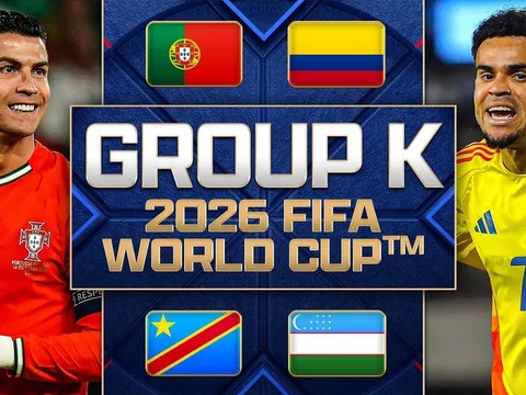 Bảng xếp hạng World Cup 2026 - Bảng K: Ronaldo nhận trái đắng, Ông lớn châu Á gây tiếc nuối