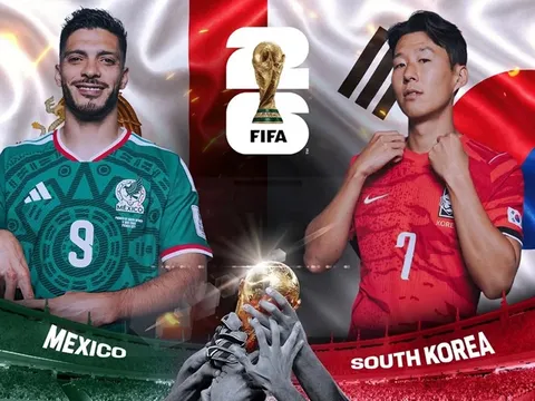 Dự đoán tỷ số Mexico vs Hàn Quốc, 8h ngày 19/6 - Nhận định bóng đá World Cup 2026