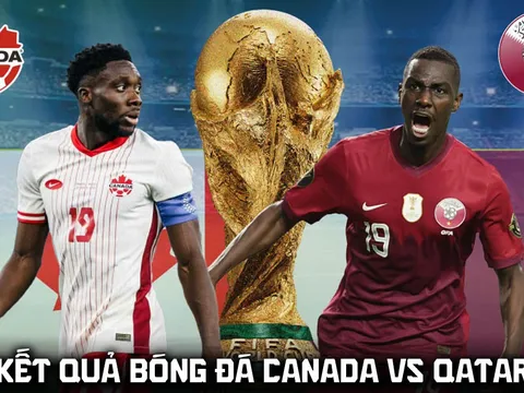 Kết quả, tỷ số Canada vs Qatar hôm nay 19/6 - World Cup 2026: Bại tướng của ĐT Việt Nam tạo địa chấn?