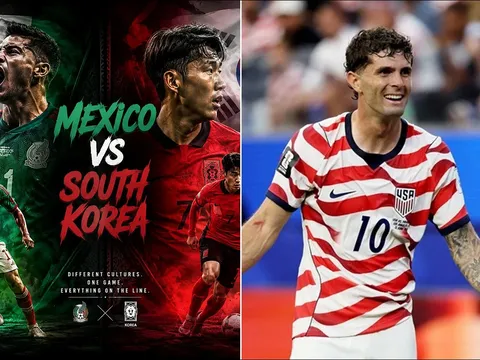 Lịch thi đấu bóng đá hôm nay 19/6: Hàn Quốc gây sốt trước Mexico; Chủ nhà World Cup 2026 sảy chân?