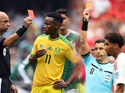 Thống kê đáng báo động tại World Cup 2026: Thẻ đỏ xuất hiện dồn dập, người hâm mộ choáng váng