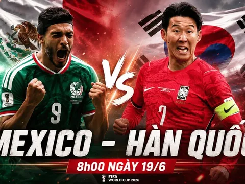 Nhận định, dự đoán tỷ số Mexico vs Hàn Quốc, 08h ngày 19/6 - World Cup 2026: Son Heung-min đối đầu Jiménez