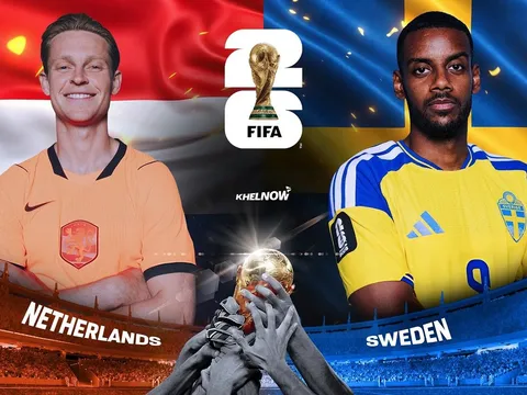 Dự đoán tỷ số bóng đá Hà Lan vs Thụy Điển, 0h ngày 21/6 - World Cup 2026: Van Dijk 'gieo sầu' cho Isak?