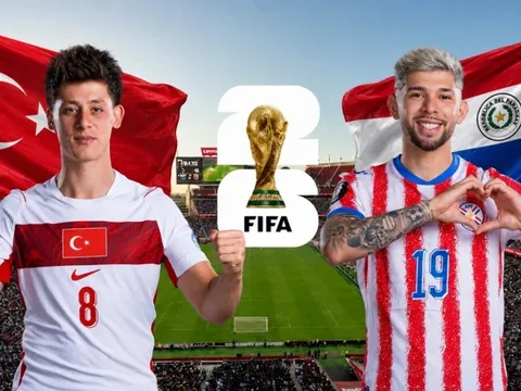 Kết quả bóng đá Thổ Nhĩ Kỳ vs Paraguay hôm nay 20/6 - World Cup 2026: Rượt đuổi kịch tính?