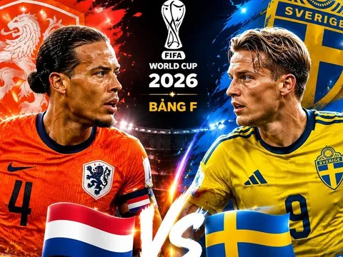 Link xem TRỰC TIẾP bóng đá Hà Lan vs Thụy Điển ngày 21/6 - VTV6 trực tiếp World Cup 2026 hôm nay