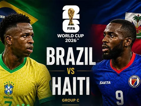 Nhận định, dự đoán tỷ số Brazil vs Haiti, 07h30 ngày 20/6 - World Cup 2026: Vinicius lập siêu phẩm?