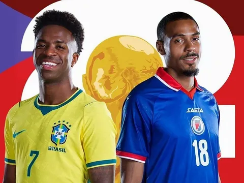 TRỰC TIẾP bóng đá Brazil vs Haiti, 07h30 ngày 20/6 - Link xem trực tiếp World Cup 2026 trên VTV